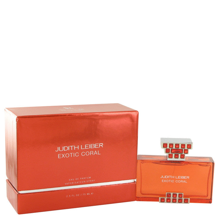 Judith Leiber Exotic Coral by Judith Leiber Eau De Parfum Spray 2.5 oz for Women Default Title Beauty & Fragrance - Tophatter Daily Deals