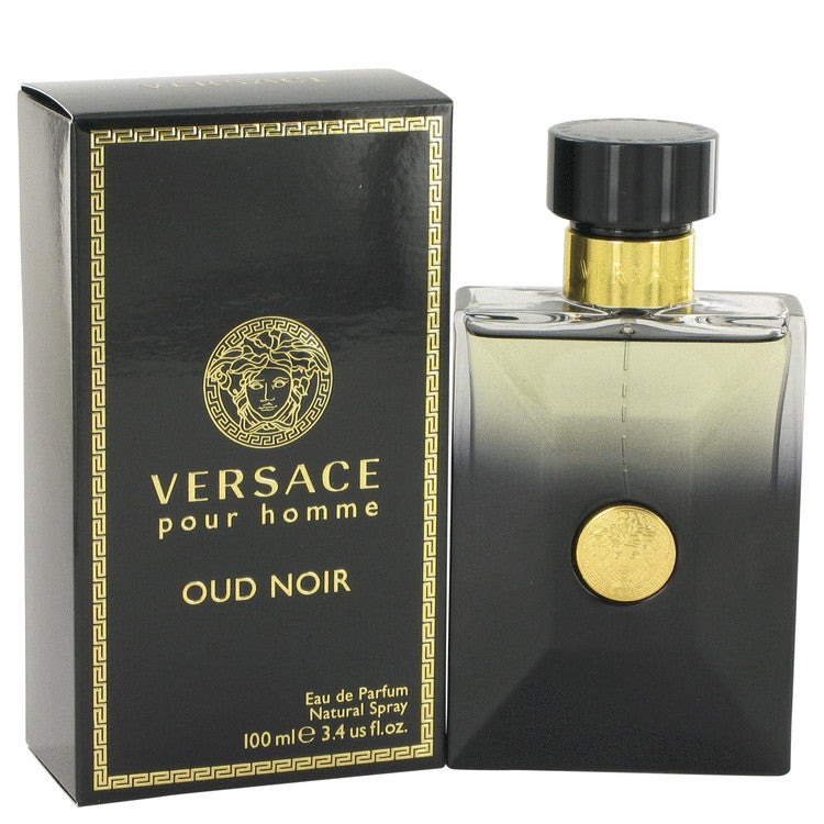 Versace Pour Homme Oud Noir by Versace Eau De Parfum Spray 3.4 oz for Men Default Title Beauty & Fragrance - Tophatter Daily Deals