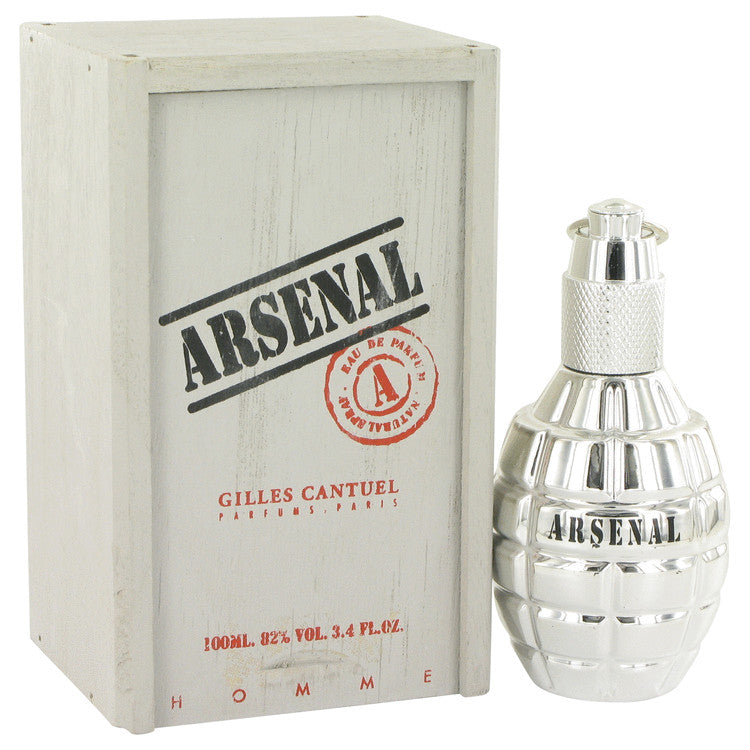 Arsenal Platinum by Arsenal Eau De Parfum Spray 3.4 oz for Men Default Title Beauty & Fragrance - Tophatter Daily Deals