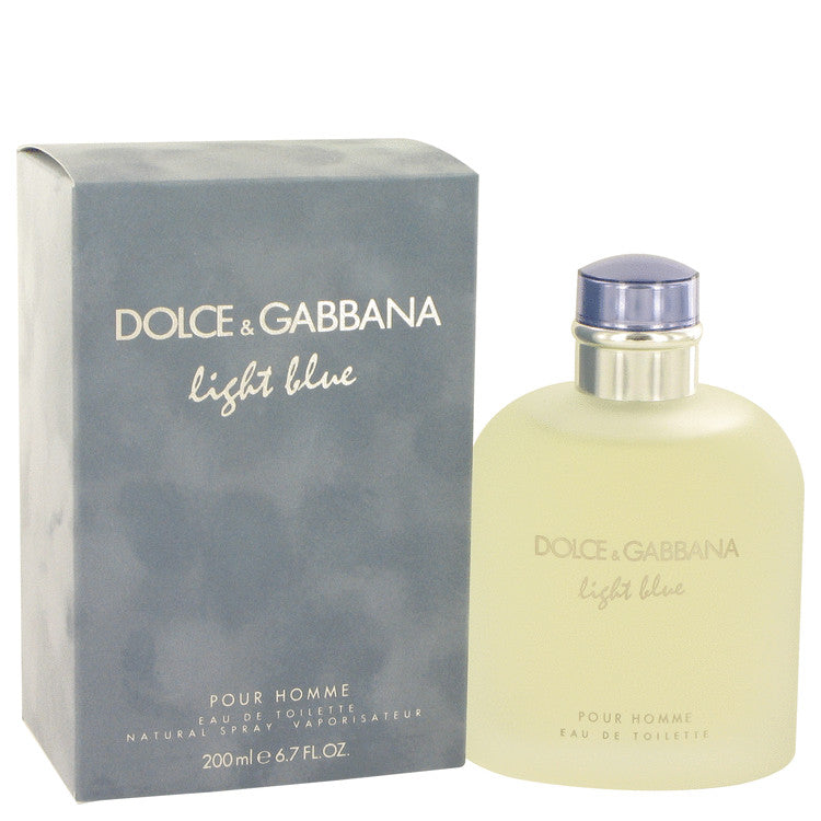 Light Blue by Dolce & Gabbana Eau De Toilette Spray 6.8 oz for Men Default Title Beauty & Fragrance - Tophatter Daily Deals