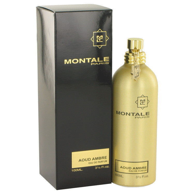 Montale Aoud Ambre by Montale Eau De Parfum Spray (Unisex) 3.4 oz for Women Default Title Beauty & Fragrance - Tophatter Daily Deals