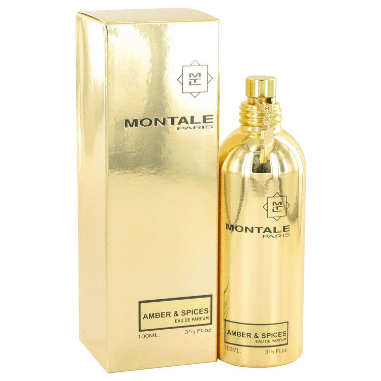 Montale Amber & Spices by Montale Eau De Parfum Spray (Unisex) 3.3 oz for Women Default Title Beauty & Fragrance - Tophatter Daily Deals