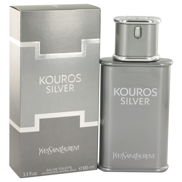 Kouros Silver by Yves Saint Laurent Eau De Toilette Spray 3.4 oz for Men Default Title Beauty & Fragrance - Tophatter Daily Deals