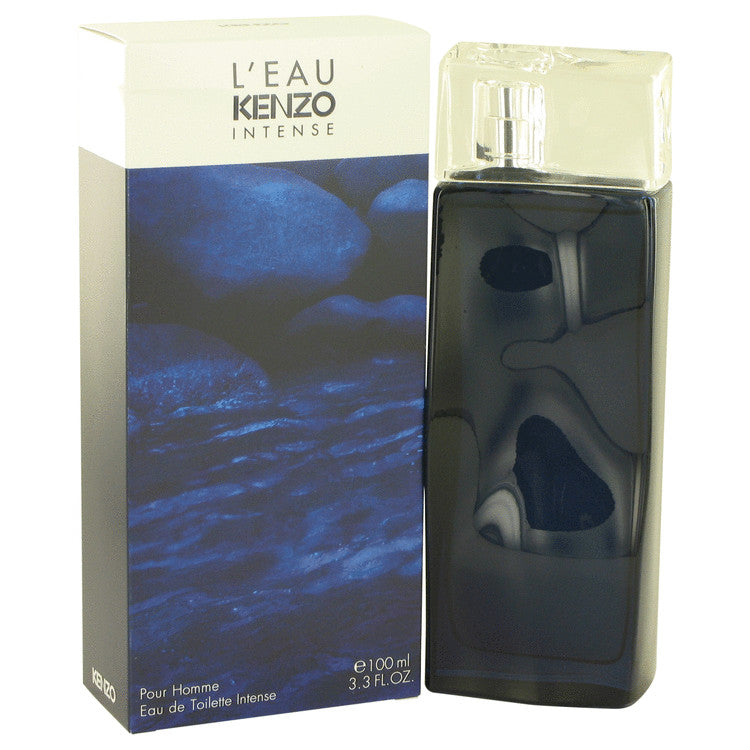 L'eau Par Kenzo Intense by Kenzo Eau De Toilette Spray 3.3 oz for Men Default Title Beauty & Fragrance - Tophatter Daily Deals
