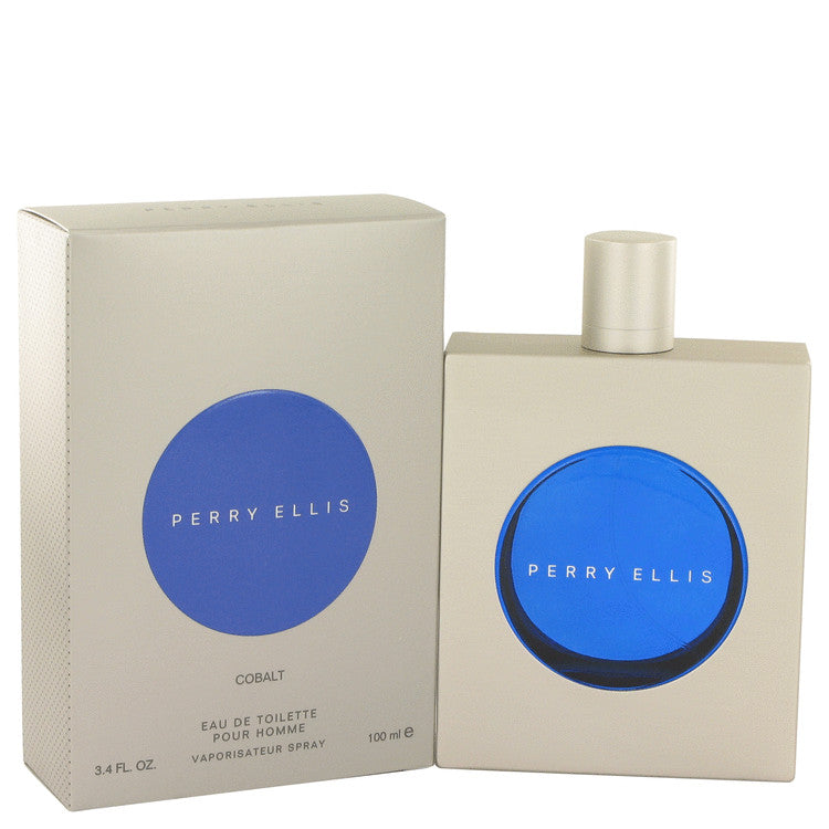 Perry Ellis Cobalt by Perry Ellis Eau De Toilette Spray 3.4 oz for Men Default Title Beauty & Fragrance - Tophatter Daily Deals