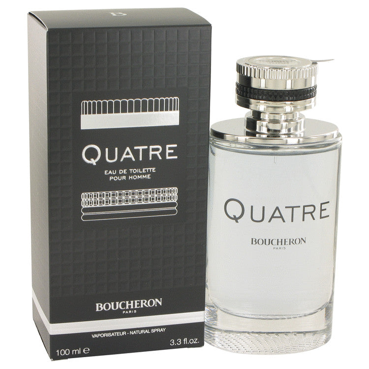 Quatre by Boucheron Eau De Toilette Spray 3.4 oz for Men Default Title Beauty & Fragrance - Tophatter Daily Deals