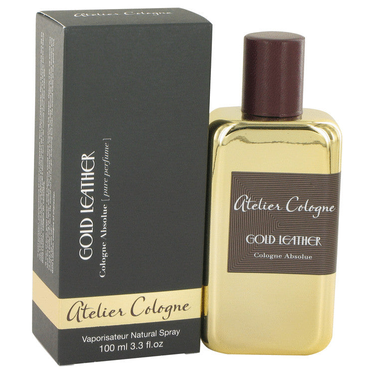 Gold Leather by Atelier Cologne Pure Perfume Spray 3.3 oz for Men Default Title Beauty & Fragrance - Tophatter Daily Deals