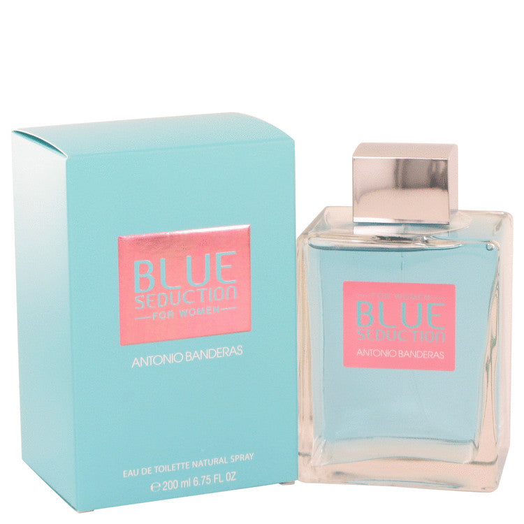 Blue Seduction by Antonio Banderas Eau De Toiette Spray 6.75 oz for Women Default Title Beauty & Fragrance - Tophatter Daily Deals