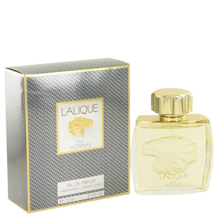LALIQUE by Lalique Eau De Parfum Spray (LIon Head) 2.5 oz for Men Default Title Beauty & Fragrance - Tophatter Daily Deals