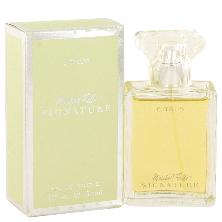 Marshall Fields Signature Citrus by Marshall Fields Eau De Toilette Spray (Scratched box) 3.4 oz for Women Default Title Beauty & Fragrance - Tophatter Daily Deals
