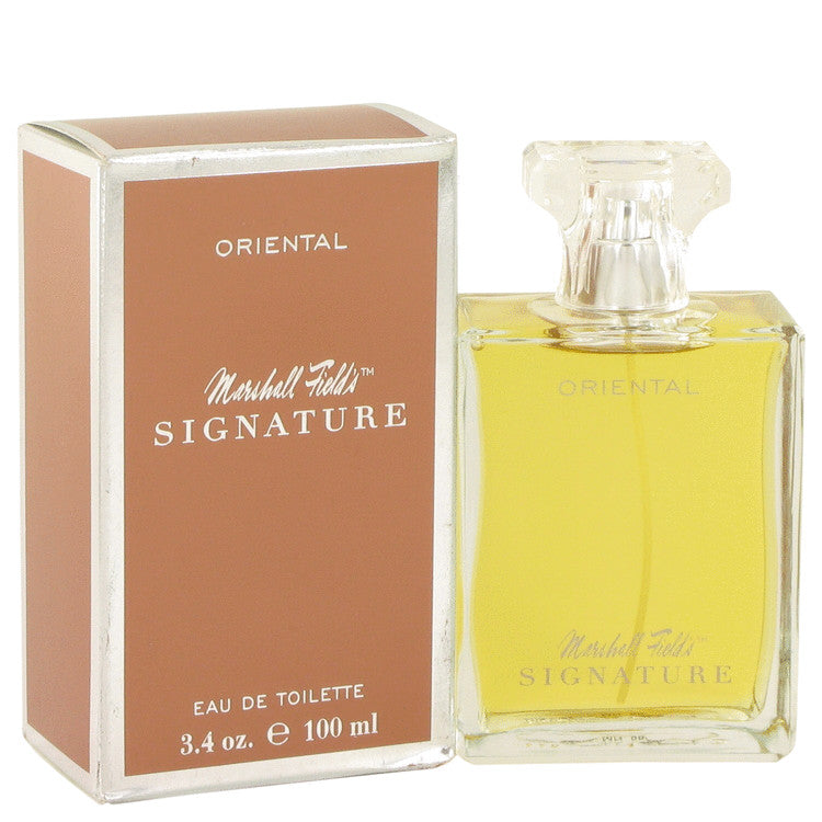Marshall Fields Signature Oriental by Marshall Fields Eau De Toilette Spray (Scratched box) 3.4 oz for Women Default Title Beauty & Fragrance - Tophatter Daily Deals