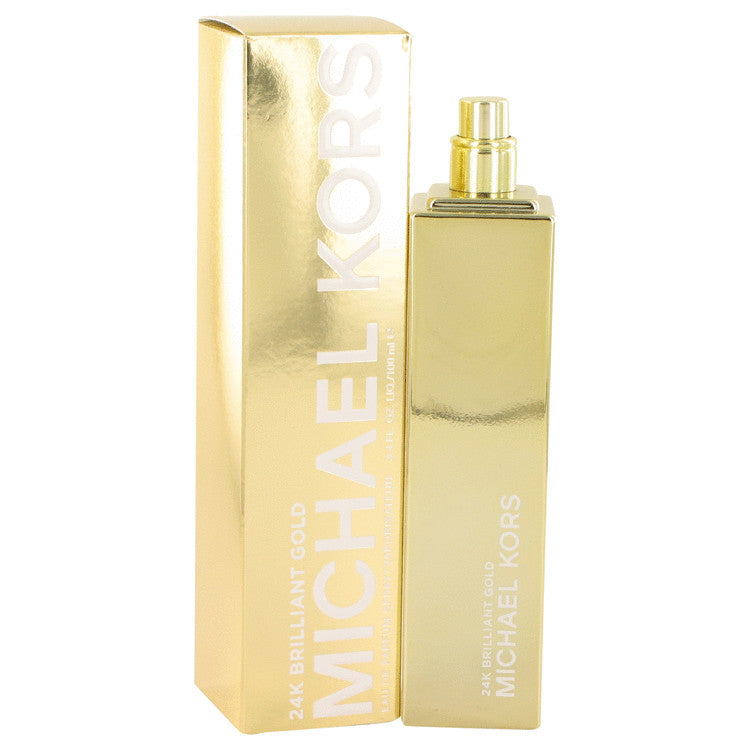 Michael Kors 24K Brilliant Gold by Michael Kors Eau De Parfum Spray 3.4 oz for Women Default Title Beauty & Fragrance - Tophatter Daily Deals