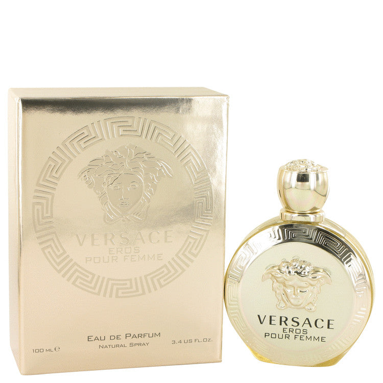 Versace Eros by Versace Eau De Parfum Spray 3.4 oz for Women Default Title Beauty & Fragrance - Tophatter Daily Deals
