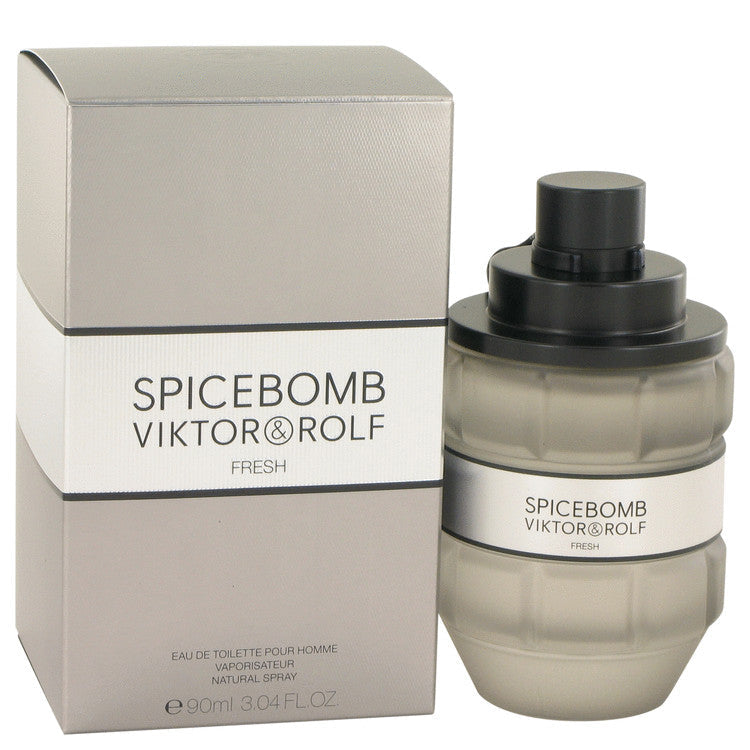 Spicebomb Fresh by Viktor & Rolf Eau De Toilette Spray 3 oz for Men Default Title Beauty & Fragrance - Tophatter Daily Deals