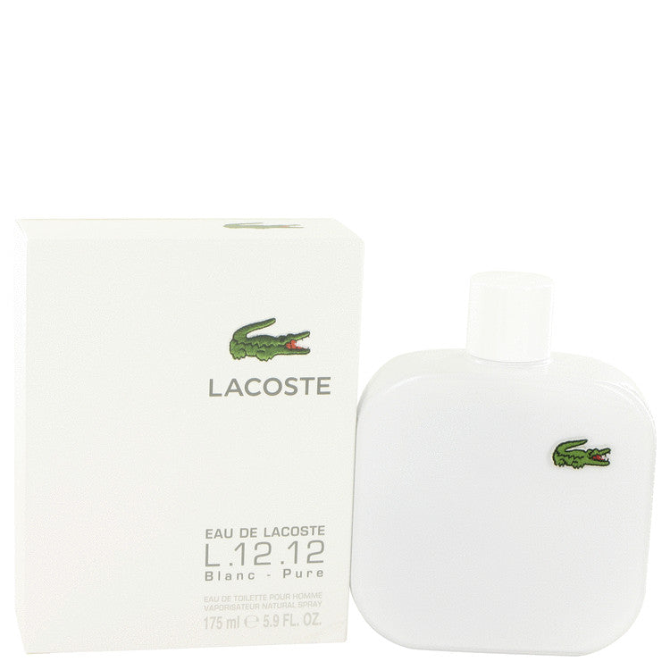 Lacoste Eau De Lacoste L.12.12 Blanc by Lacoste Eau De Toilette Spray 5.9 oz for Men Default Title Beauty & Fragrance - Tophatter Daily Deals