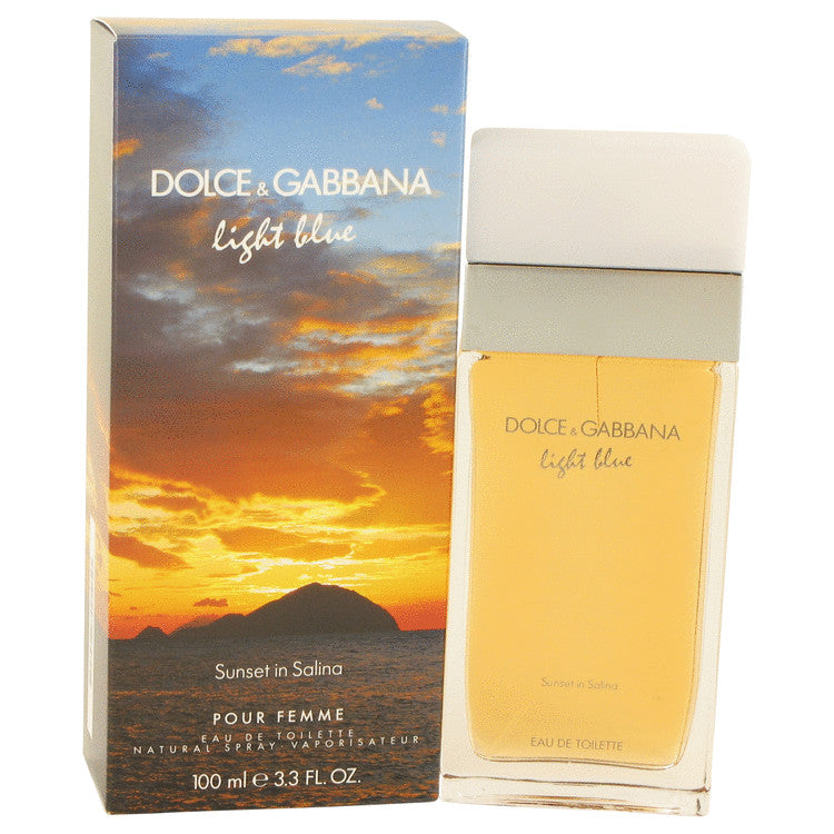 Light Blue Sunset in Salina by Dolce & Gabbana Eau De Toilette Spray 3.4 oz for Women Default Title Beauty & Fragrance - Tophatter Daily Deals