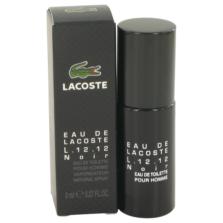Lacoste Eau De Lacoste L.12.12 Noir by Lacoste Mini EDT Spray .27 oz for Men Default Title Beauty & Fragrance - Tophatter Daily Deals