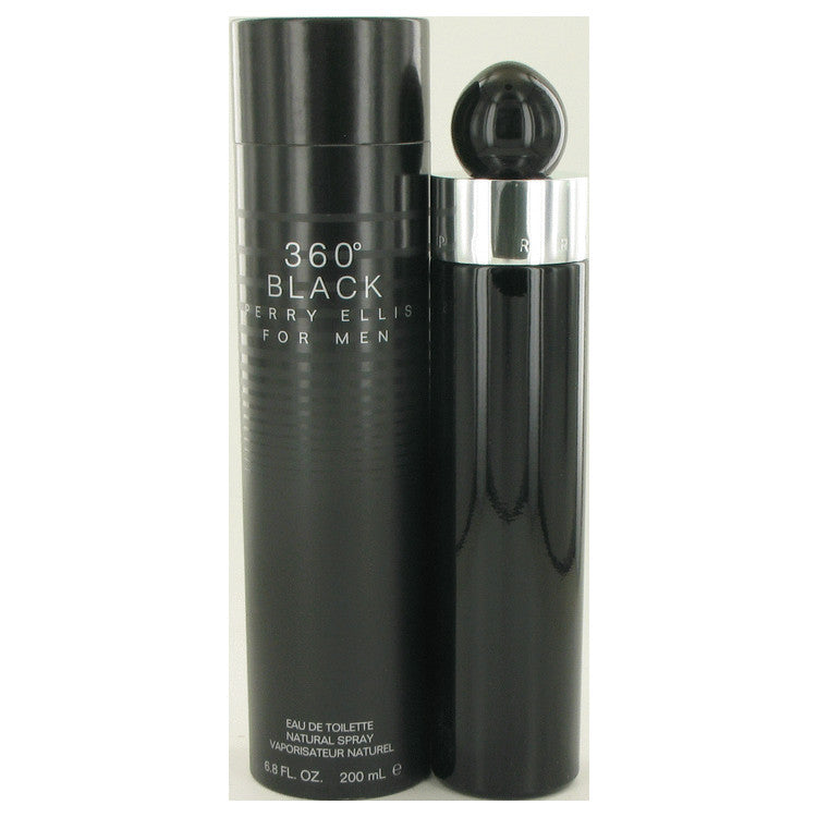 Perry Ellis 360 Black by Perry Ellis Eau De Toilette Spray 6.8 oz for Men Default Title Beauty & Fragrance - Tophatter Daily Deals
