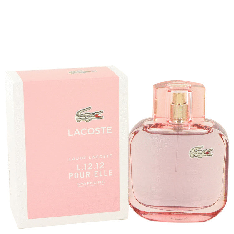 Lacoste Eau De Lacoste L.12.12 Sparkling by Lacoste Eau De Toilette Spray 3 oz for Women Default Title Beauty & Fragrance - Tophatter Daily Deals
