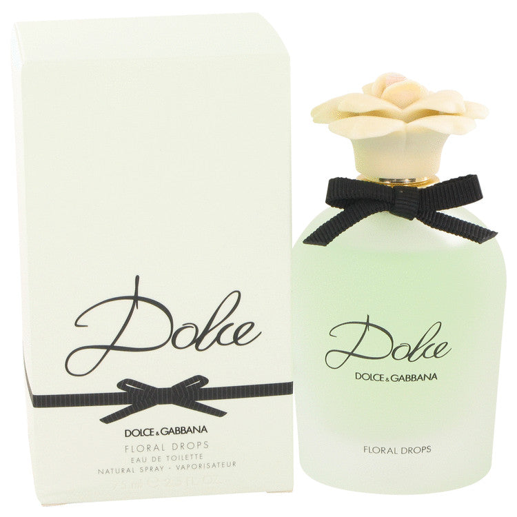 Dolce Floral Drops by Dolce & Gabbana Eau De Toilette Spray 2.5 oz for Women Default Title Beauty & Fragrance - Tophatter Daily Deals
