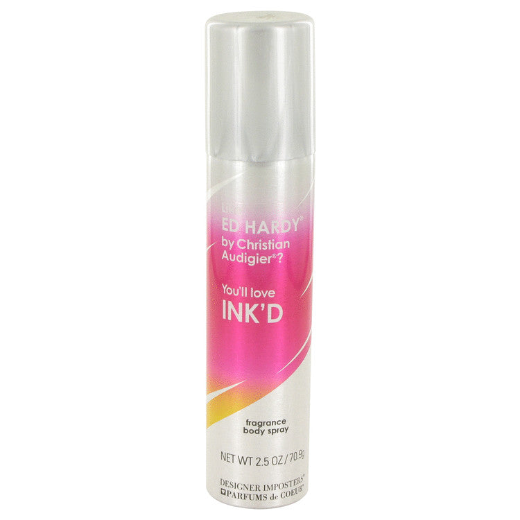 Designer Imposters Ink'd by Parfums De Coeur Body Spray 2.5 oz for Women Default Title Beauty & Fragrance - Tophatter Daily Deals