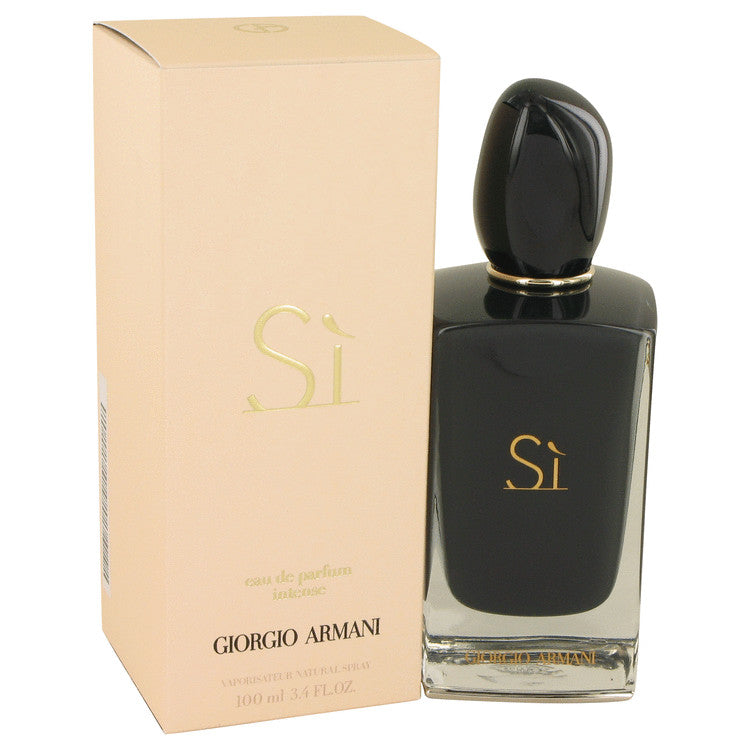 Armani Si Intense by Giorgio Armani Eau De Parfum Spray 3.4 oz for Women Default Title Beauty & Fragrance - Tophatter Daily Deals