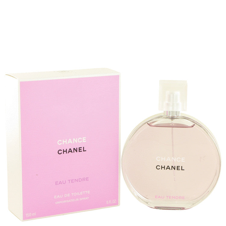 Chance Eau Tendre by Chanel Eau De Toilette Spray 5 oz for Women Default Title Beauty & Fragrance - Tophatter Daily Deals