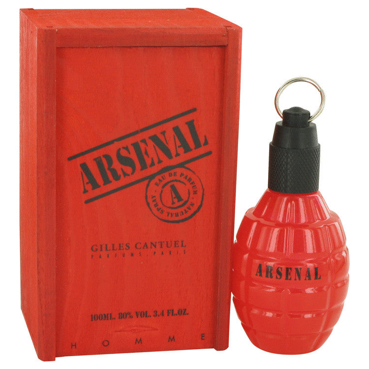 ARSENAL RED by Gilles Cantuel Eau De Parfum Spray (New) 3.4 oz for Men Default Title Beauty & Fragrance - Tophatter Daily Deals