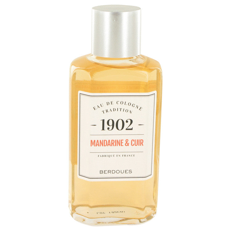 1902 Mandarine Leather by Berdoues Eau De Cologne (Unisex) 8.3 oz for Men Default Title Beauty & Fragrance - Tophatter Daily Deals