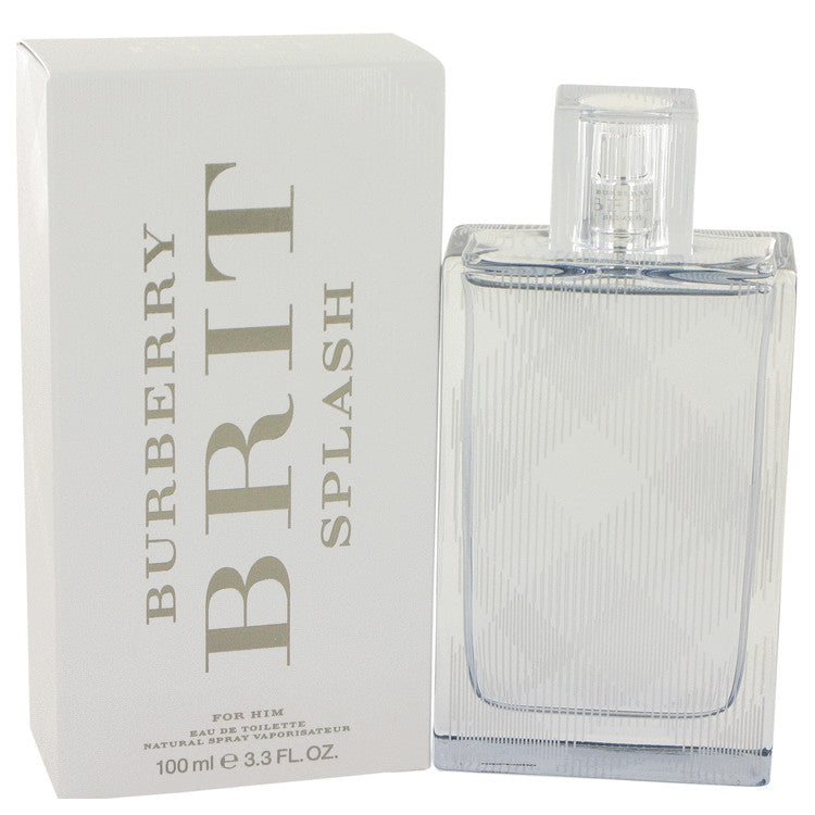 Burberry Brit Splash by Burberry Eau De Toilette Spray 3.4 oz for Men Default Title Beauty & Fragrance - Tophatter Daily Deals