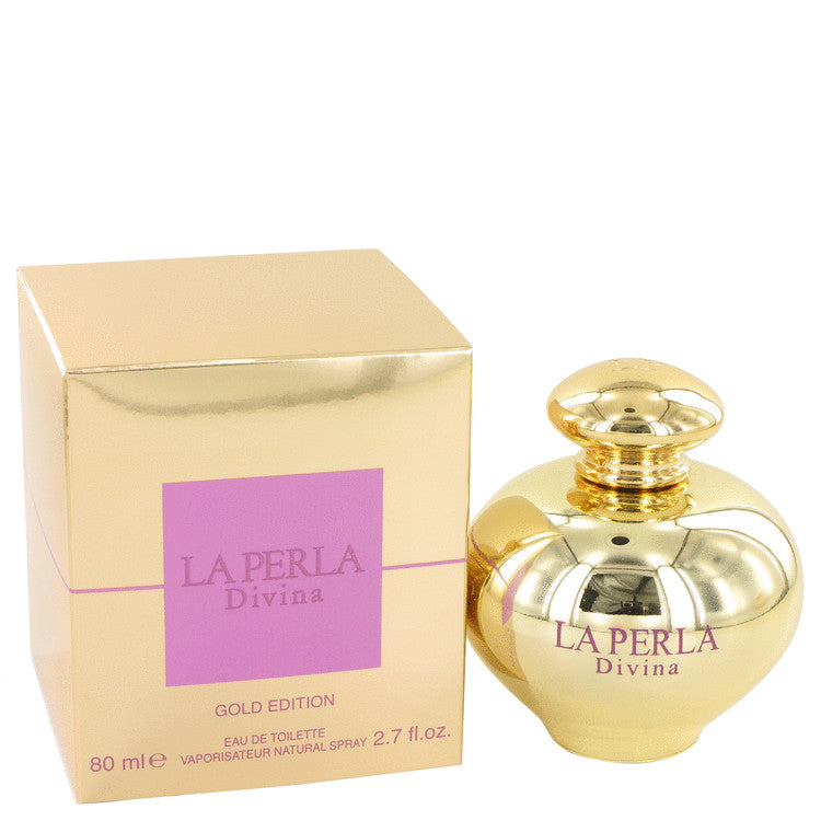 La Perla Divina Gold by Ungaro Eau De Toilette Spray 2.7 oz for Women Default Title Beauty & Fragrance - Tophatter Daily Deals
