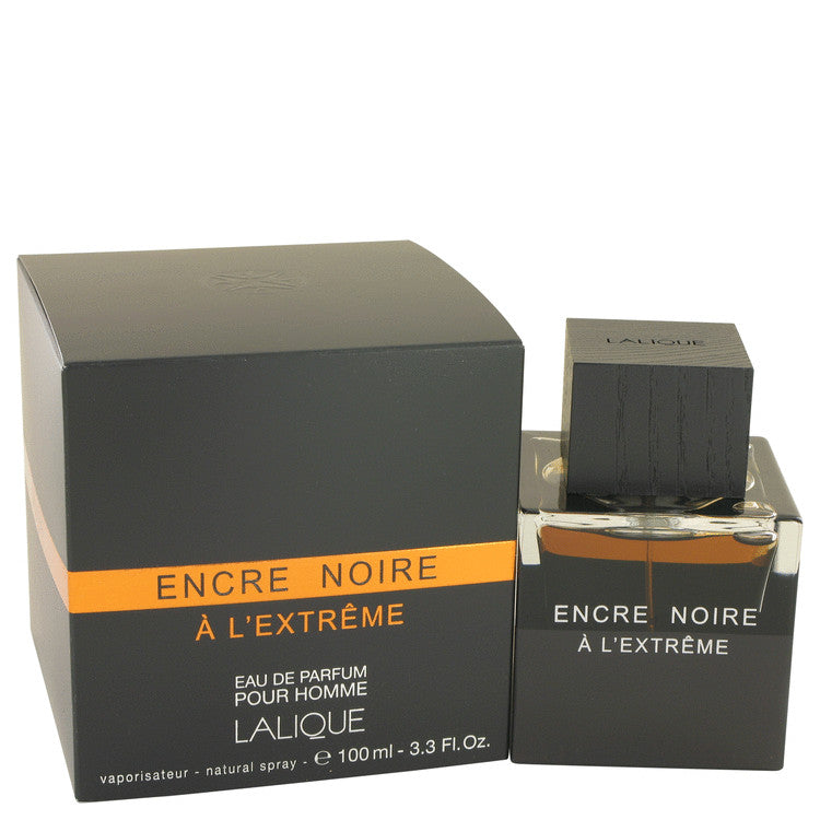 Encre Noire A L'extreme by Lalique Eau De Parfum Spray 3.3 oz for Men Default Title Beauty & Fragrance - Tophatter Daily Deals