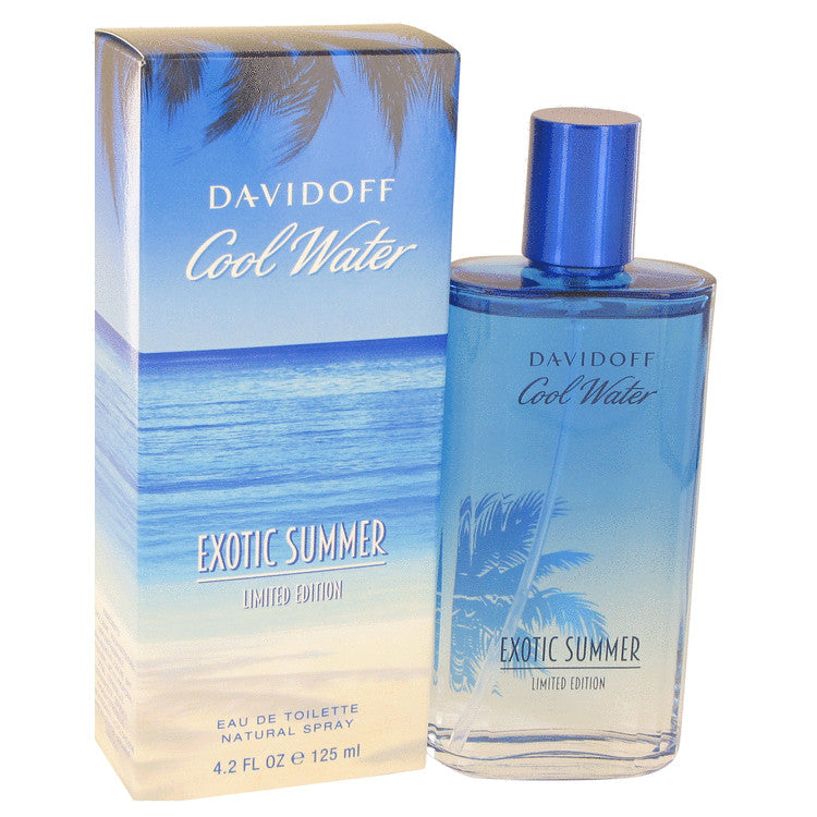 Cool Water Exotic Summer by Davidoff Eau De Toilette Spray (limited edition) 4.2 oz for Men Default Title Beauty & Fragrance - Tophatter Daily Deals