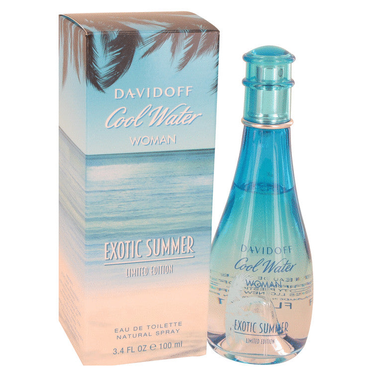 Cool Water Exotic Summer by Davidoff Eau De Toilette Spray (limited edition) 3.4 oz for Women Default Title Beauty & Fragrance - Tophatter Daily Deals
