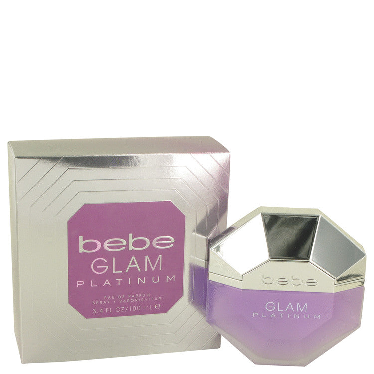 Bebe Glam Platinum by Bebe Eau De Parfum Spray 3.4 oz for Women Default Title Beauty & Fragrance - Tophatter Daily Deals