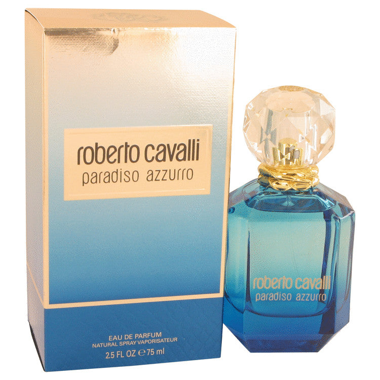 Roberto Cavalli Paradiso Azzurro by Roberto Cavalli Eau De Parfum Spray 2.5 oz for Women Default Title Beauty & Fragrance - Tophatter Daily Deals