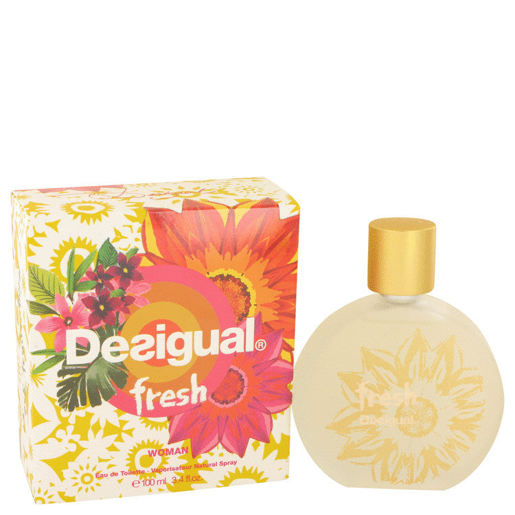 Desigual Fresh by Desigual Eau De Toilette Spray 3.4 oz for Women Default Title Beauty & Fragrance - Tophatter Daily Deals
