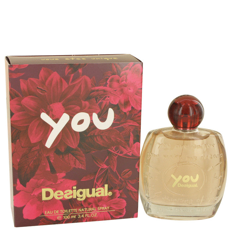 Desigual You by Desigual Eau De Toilette Spray 3.4 oz for Women Default Title Beauty & Fragrance - Tophatter Daily Deals