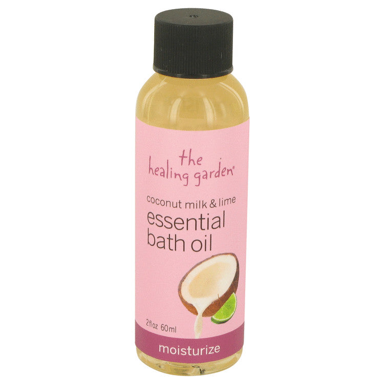 Coconut Milk & Lime by The Healing Garden Moisturize Bath Oil 2 oz for Women Default Title Beauty & Fragrance - Tophatter Daily Deals