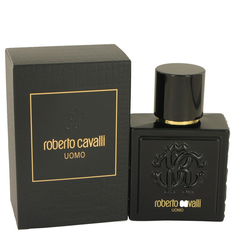Roberto Cavalli Uomo by Roberto Cavalli Eau De Toilette Spray 2 oz for Men Default Title Beauty & Fragrance - Tophatter Daily Deals