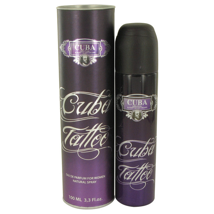 Cuba Tattoo by Fragluxe Eau De Parfum Spray 3.4 oz for Women Default Title Beauty & Fragrance - Tophatter Daily Deals