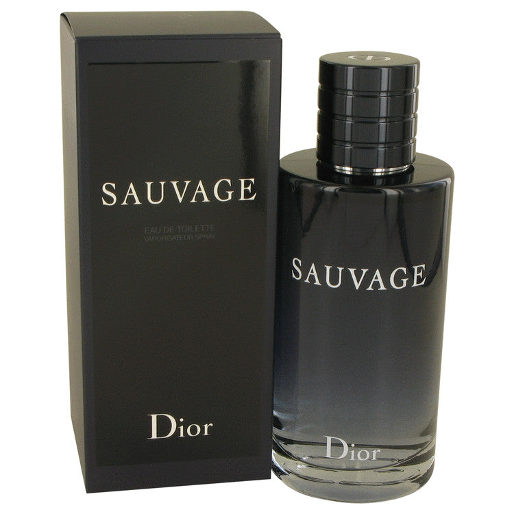 Sauvage by Christian Dior Eau De Toilette Spray 6.8 oz for Men Default Title Beauty & Fragrance - Tophatter Daily Deals