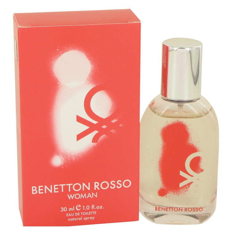 Benetton Rosso by Benetton Eau De Toilette Spray 1 oz for Women Default Title Beauty & Fragrance - Tophatter Daily Deals
