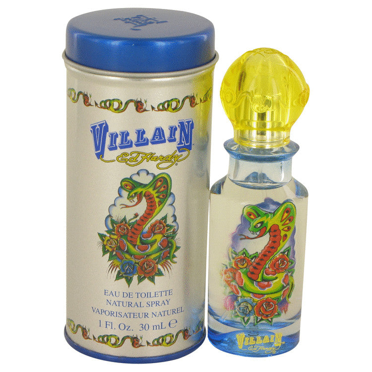 Ed Hardy Villain by Christian Audigier Eau De Toilette Spray 1 oz for Men Default Title Beauty & Fragrance - Tophatter Daily Deals