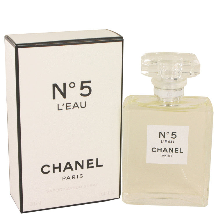 Chanel No. 5 L'eau by Chanel Eau De Toilette Spray 3.4 oz for Women Default Title Beauty & Fragrance - Tophatter Daily Deals