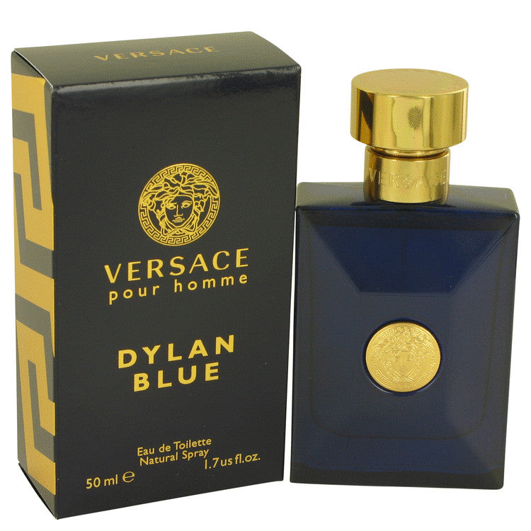 Versace Pour Homme Dylan Blue by Versace Eau De Toilette Spray 1.7 oz for Men Default Title Beauty & Fragrance - Tophatter Daily Deals