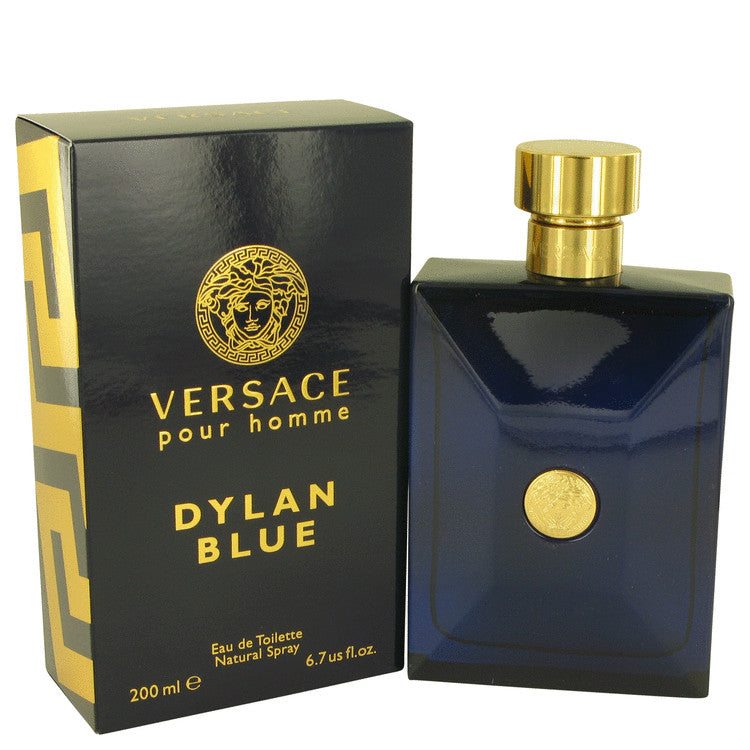 Versace Pour Homme Dylan Blue by Versace Eau De Toilette Spray 6.7 oz for Men Default Title Beauty & Fragrance - Tophatter Daily Deals