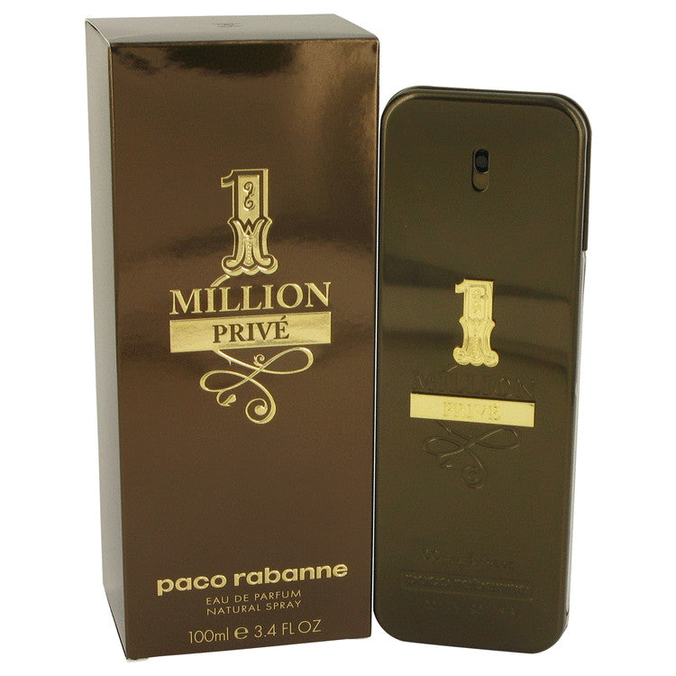 1 Million Prive by Paco Rabanne Eau De Parfum Spray 3.4 oz for Men Default Title Beauty & Fragrance - Tophatter Daily Deals