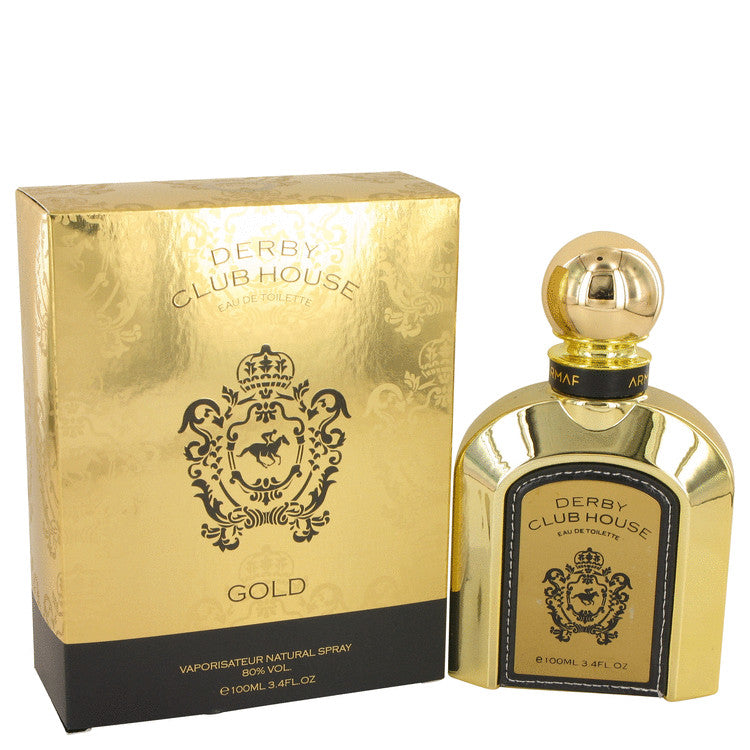 Armaf Derby Club House Gold by Armaf Eau De Toilette Spray 3.4 oz for Men Default Title Beauty & Fragrance - Tophatter Daily Deals