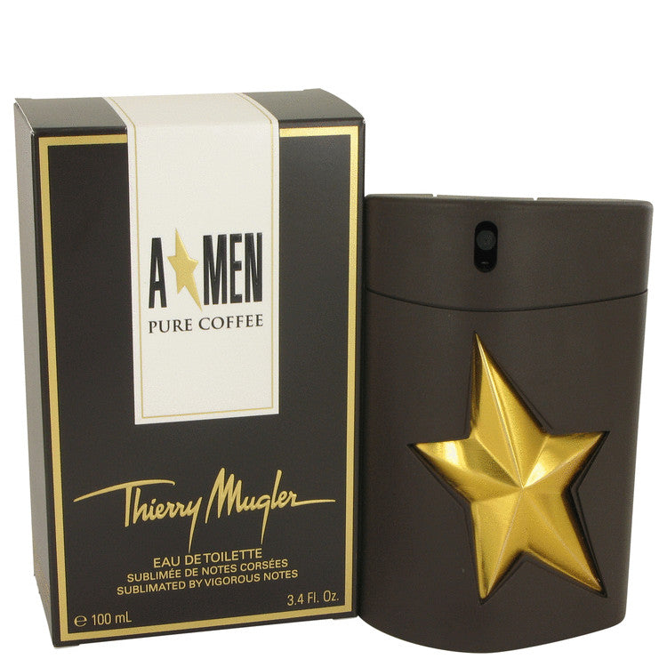 Angel Pure Coffee by Thierry Mugler Eau De Toilette Spray 3.4 oz for Men Default Title Beauty & Fragrance - Tophatter Daily Deals